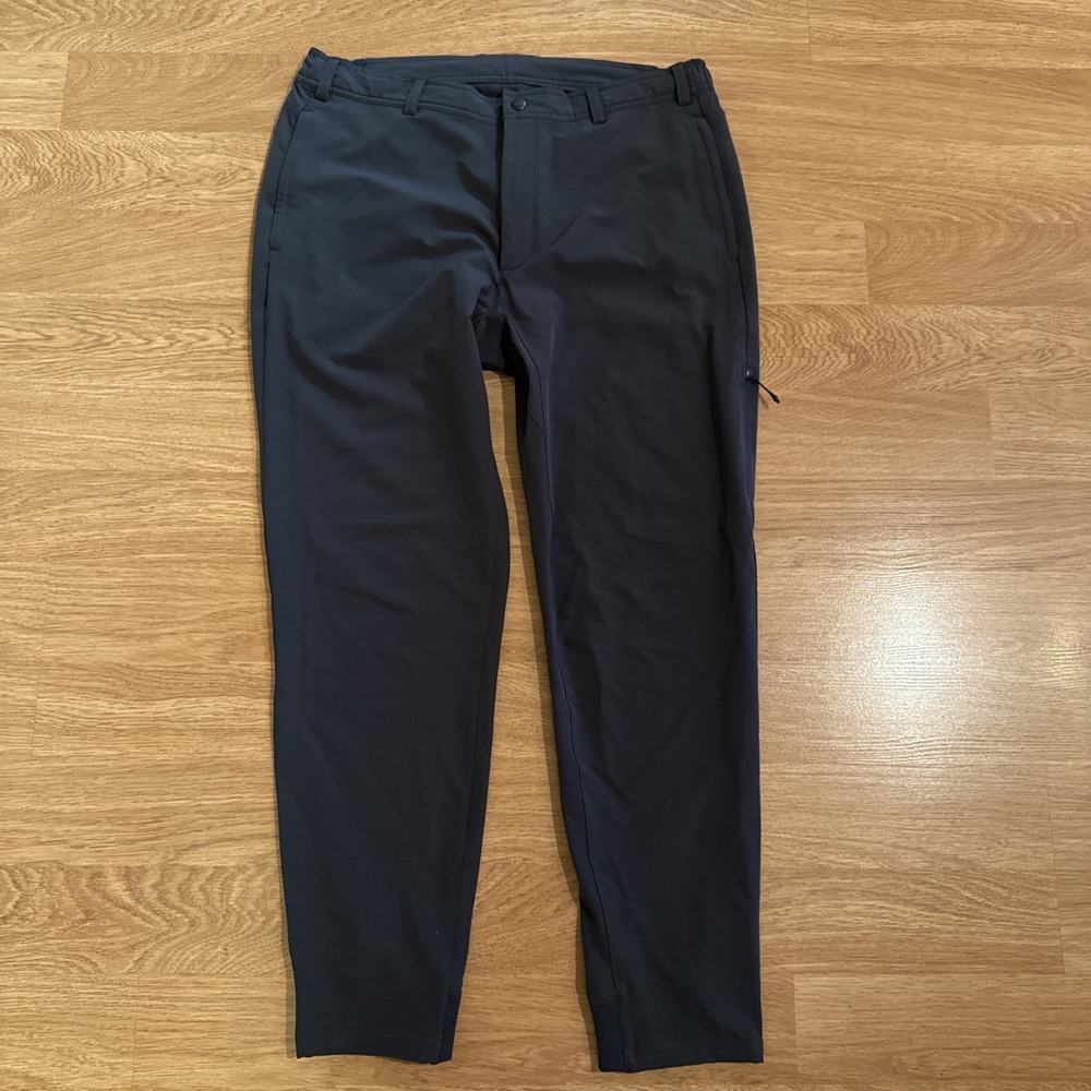 Mack Weldon Radius Flex Jogger Pants Men's Gray Large Performance Stretch